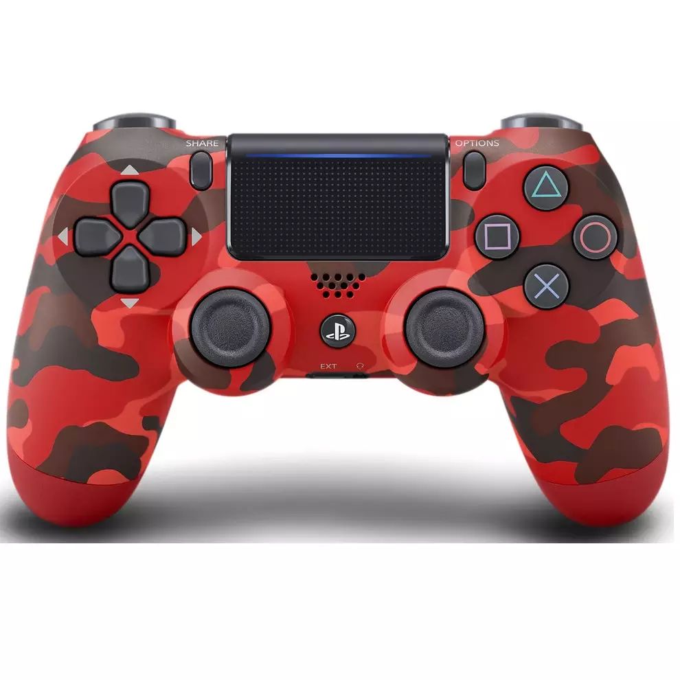 Control PS4 Play Station 4 Dualshock 4 Rojo Camuflado Generic